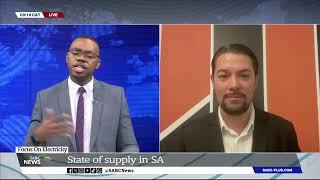 Electricity Focus | State of SA's energy supply and renewables: Matthew Cruise