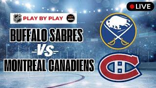 Buffalo Sabres Vs Montreal Canadiens NHL LIVE Stream Play-By-Play