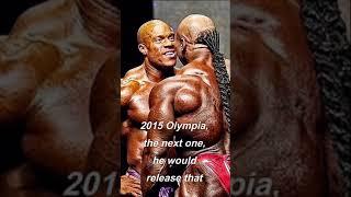 Phil and Kai fight at the 2014 Mr. Olympia