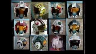 X wing Helmets Tutorial  BIGGS, WEDGE, ZEV, RED 9, RED 10