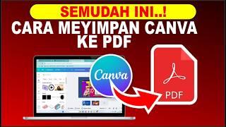 Cara menyimpan Desain Canva Menjadi PDF