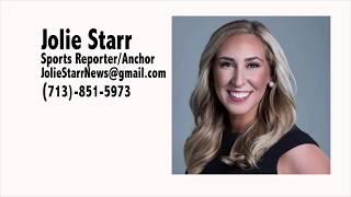 Jolie Starr Sports Anchor/Reporter Reel 2019