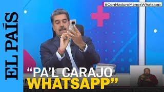 VENEZUELA | Nicolás Maduro pide a los venezolanos  que desinstalen WhatsApp | EL PAÍS