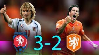 When the Czech Republic knocked out the Netherlands 3 - 2 in Euro 2004