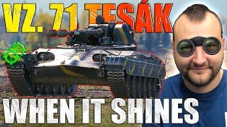 Tesák: When This Tank Shines in World of Tanks!