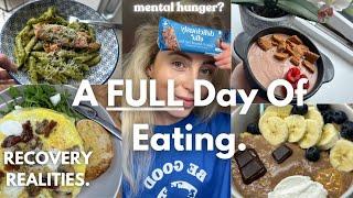 A FULL Day Of Eating | ED Recovery | Honouring Hunger | Recovery Realities