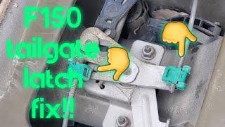 F150 tailgate handle, latch easy fix!!