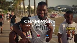 Santan Dave x Burna Boy X Wizkid Type Beat - "Champagne" | Afrobeats Instrumental | Prod. Bigzy |