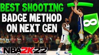 BEST SHOOTING BADGES METHOD IN NBA 2k22