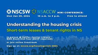 Understanding the housing crisis in Nova Scotia: Intersectional bias & housing insecurity