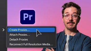 How to Create Proxy Files for Premiere Pro | Premiere Pro Tutorial