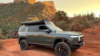 Wind Deflector for Rivian R1S Rooftop Tent