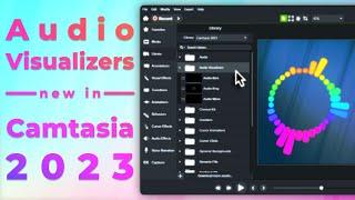 Audio Visualizers Are Now in Camtasia!