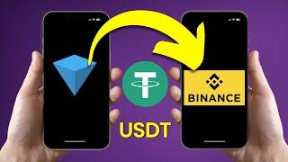 How To Transfer USDT From Tonkeeper to Binance | How To Withdraw Money From Tonkeeper - 2024