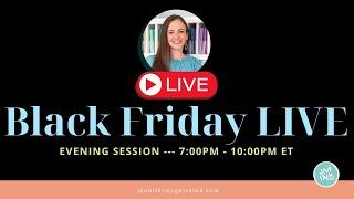 Crafty Black Friday LIVE - Evening Session [ 7pmET - 9:30pmET ]