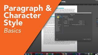 InDesign 2023 Tutorial - Paragraph Styles & Character Style Basics