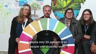 Aliaksandr Audzevich, UN Volunteer Inclusion & Disabilities Officer with UNDP