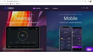 How to Download and set up your Exodus Wallet on your DESKTOP