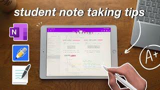 How I take notes on my iPad for college using OneNote (2020)