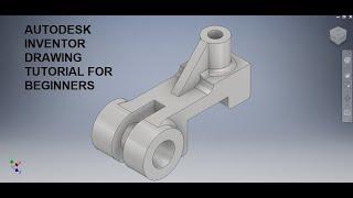 Autodesk Inventor Tutorials of Beginners || Inventor Tutorials || Inventor Basic Commands || 3d Cad