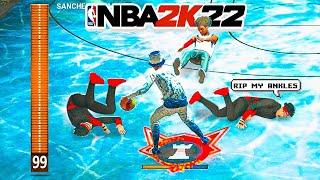 PLAY TAKE & 99 BALL HANDLE IS OVERPOWERED on NBA 2K22