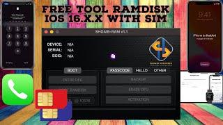 FREE TOOL iCloud Bypass iPhone/iPad iOS 11 TO 16.x.x With Sim Unlock  iCloud Activation FREE