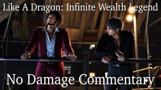 Like A Dragon: Infinite Wealth Legend No Damage All Bosses (Commentary)