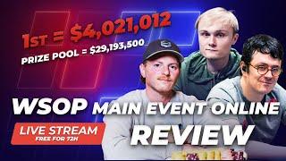 2024 WSOP Main Event Online - Final Table Review