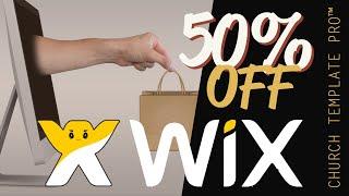 How to Get 50% Percent Off Discount WIX Premium Website Plans