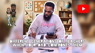 Different generations of teachers when your Dad confronts them #comedy #theclassiiics #funny #dads