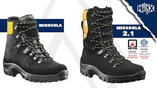 HAIX® Missoula and Missoula 2.1 comparison video