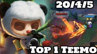 Wild Rift Teemo - Top 1 Teemo Gameplay Rank Master