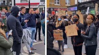 Black Lives Matter protesters told to 'go back to Africa' in Hertfordshire