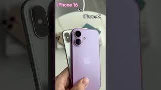 iPhone 16 camera vs iPhone X camera #tenorshare #iphone16