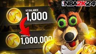 THE BEST & FASTEST WAYS to EARN VC on NBA 2K24! NO MONEY SPENT GET VC EASILY! BADGE METHOD NBA 2K24