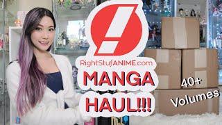 40+ Volume Manga Haul from Right Stuf Anime! | Their sales are dangerous...