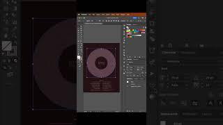 How to make abstract background in Illustrator #puckertool #adobeillustrator #illustrators #tutorial