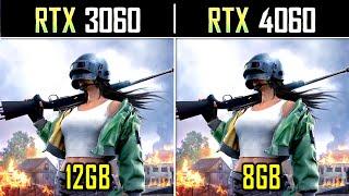 RTX 3060 vs. RTX 4060 - How Much Performance Improvement? 15 Games Tested + Ray Tracing