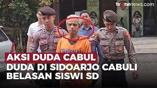 Bejat! Cabuli Belasan Siswi SD, Predator Anak di Sidoarjo Ditangkap! | OneNews Update