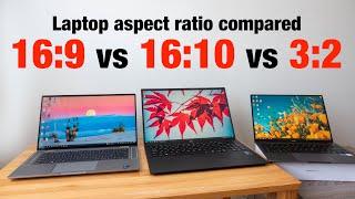 Laptop Aspect Ratio Compared