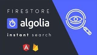 Algolia Firestore Instant Search