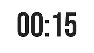 15 Second Countdown Timer