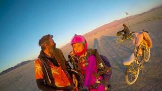 Burning Man  - Sunrise jump