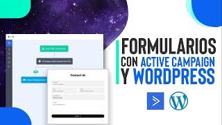 Crea formularios con Active Campaign y captura leads desde tu página web.