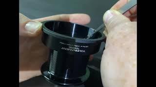 Daiwa Tournement Self Fit Line Clip Video tutorial (TS5000T, 5000T, TS5000BE)