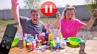 ПАУЗА СЛАЙМ ЧЕЛЛЕНДЖ ⏰ЛОООЛ *очень плохая идея* PAUSE SLIME CHALLENGE