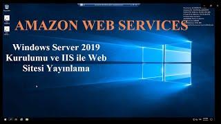 AWS-Amazon Web Services Sunucu Yönetimi-1 Sunucu Kurulumu ve İlk Web Sitesi Uygulaması