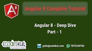 Angular 8 - Deep Dive to Components Part 1