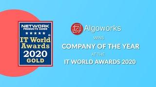 Algoworks wins "Company of the Year - IT Services" - IT Awards 2020