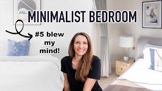 Cozy Minimalist Bedroom Decor Ideas (#5 Blew My Mind)